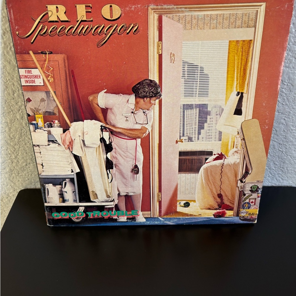 Vintage REO Speedwagon Album or Vinyl Record - Good Trouble